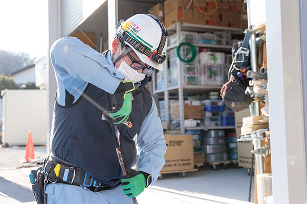 MECの高圧ケーブル診断・交換